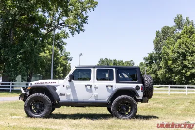 Rough Country 3.5" Lift Kit C | A Drop FR D/S Jeep Wrangler Unlimited 4WD 24-25 - 94030