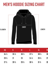 Rough Country Hoodie RC Topographical Sleeve Charcoal 2XL                                     - 940942XL - Image 5