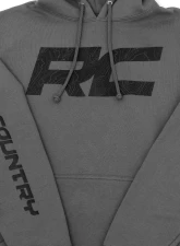 Rough Country Hoodie RC Topographical Sleeve Charcoal 3XL                                     - 940943XL - Image 3