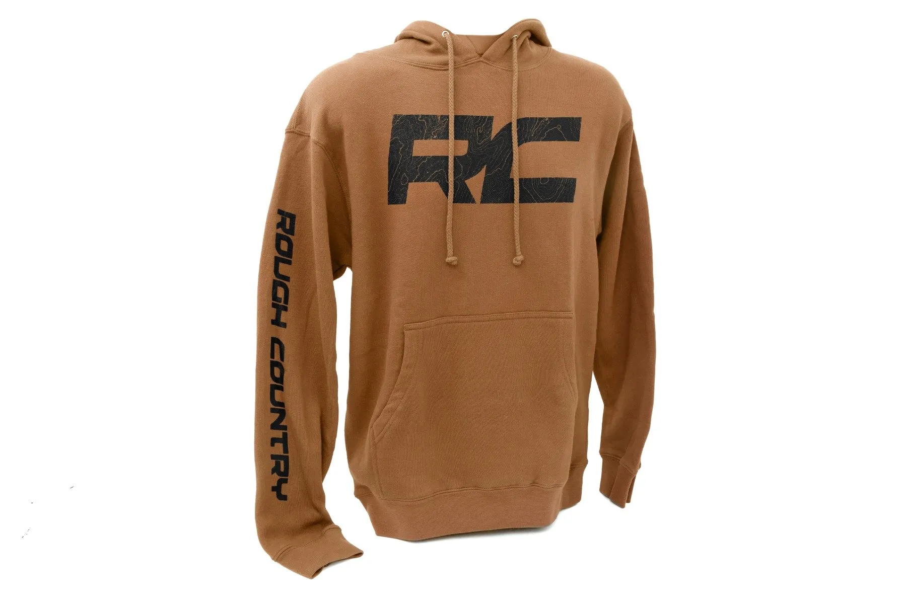 Rough Country Hoodie RC Topographical Sleeve Saddle Size 3XL - 940953XL