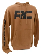 Rough Country Hoodie RC Topographical Sleeve Saddle LG                                     - 94095LG - Image 5