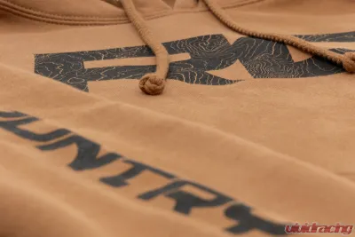 Rough Country Hoodie RC Topographical Sleeve Saddle LG - 94095LG