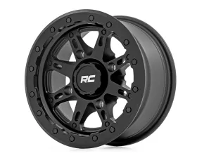 Rough Country 94 Series Wheel UTV Matte Black 14x7 4x156 +10mm