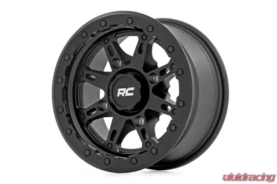 Rough Country 94 Series Wheel UTV Matte Black 14x7 4x156 +10mm - 94140730