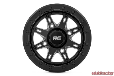 Rough Country 94 Series Wheel UTV Matte Black 14x7 4x156 +10mm - 94140730