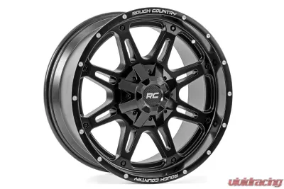 Rough Country One-Piece Series 93 Wheel, 20x9 5x5 | 5x4.5 - 94201010