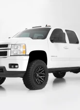 Rough Country 95 Series Wheel Gloss Black | Machined 20X10 5X4.5 Dodge Chevy Silverado GMC Sierra 2WD | 4WD 2011-2022                                     - 95201006M - Image 3