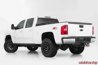 Rough Country 95 Series Wheel Gloss Black | Machined 20X10 5X4.5 Dodge Chevy Silverado GMC Sierra 2WD | 4WD 2011-2022 - 95201006M