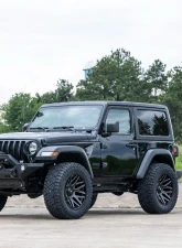 Rough Country 95 Series Wheel Gloss Black | Machined 20X10 6X135 Jeep 2007-2022                                     - 95201018M - Image 3