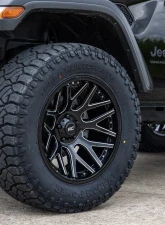 Rough Country 95 Series Wheel Gloss Black | Machined 20X10 6X135 Jeep 2007-2022                                     - 95201018M - Image 4