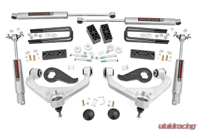 Rough Country 3" Suspension Lift Kit w/Premium N3 Chevy Silverado 3500 HD GMC Sierra 3500 HD 2020-2022 - 95630