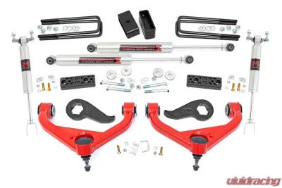 Rough Country 3 Inch Lift Kit UCAs M1 - 95640RED