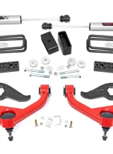 Rough Country 3 Inch Lift Kit UCAs V2                                     - 95670RED - Image 6