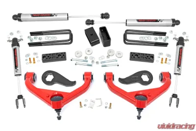 Rough Country 3 Inch Lift Kit UCAs V2 - 95670RED