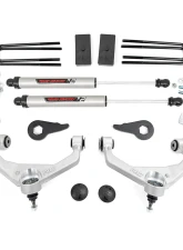 Rough Country 3.5" Lift Kit w/V2 Monotube Chevy Silverado 2500 HD 3500 HD GMC Sierra 2500 HD 3500 HD 2WD | 4WD 2011-2019                                     - 95770 - Image 6