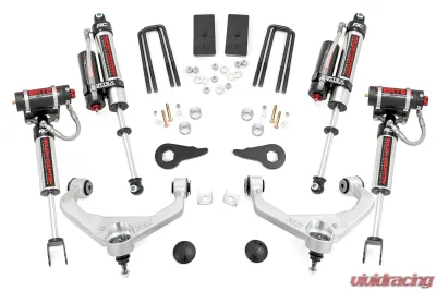 Rough Country 3.5" Lift Kit Vertex Reservoir without Factory Rear Overload Springs Chevy Silverado 2500 HD 3500 HD GMC Sierra 2500 HD Sierra 3500 HD 2WD | 4WD 2011-2019 - 95950