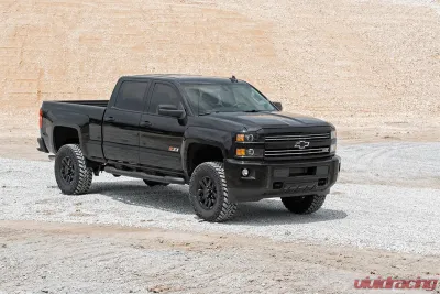Rough Country 3.5" Lift Kit Vertex Reservoir without Factory Rear Overload Springs Chevy Silverado 2500 HD 3500 HD GMC Sierra 2500 HD Sierra 3500 HD 2WD | 4WD 2011-2019 - 95950