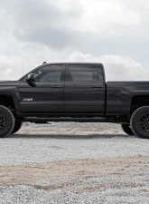 Rough Country 3.5" Lift Kit Vertex Reservoir without Factory Rear Overload Springs Chevy Silverado 2500 HD 3500 HD GMC Sierra 2500 HD Sierra 3500 HD 2WD | 4WD 2011-2019                                     - 95950 - Image 5