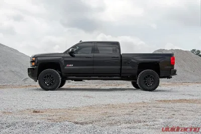 Rough Country 3.5" Lift Kit Vertex Reservoir without Factory Rear Overload Springs Chevy Silverado 2500 HD 3500 HD GMC Sierra 2500 HD Sierra 3500 HD 2WD | 4WD 2011-2019 - 95950