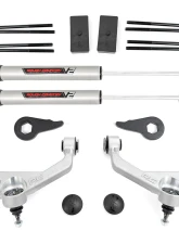 Rough Country 3.5" Bolt-On Kit w/V2 Monotube Chevy Silverado 2500 HD 3500 HD GMC Sierra 2500 HD 3500 HD 2WD | 4WD 2011-2019                                     - 95970 - Image 6