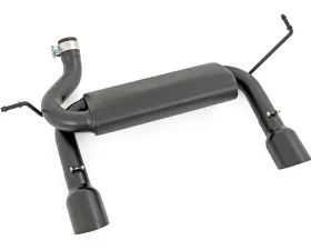 Rough Country Performance Exhaust Dual Outlet for Jeep Wrangler 2007-2018, 2.5