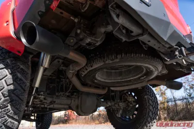 Rough Country Dual Catback Exhaust System w/Black Tips 15-20 F-150 Ford - 96006