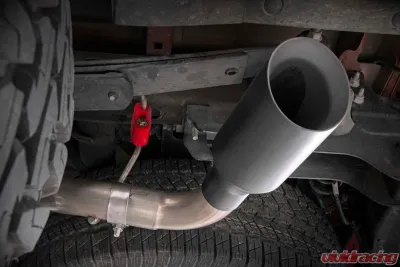 Rough Country Dual Catback Exhaust System w/Black Tips 14-18 GM 1500, 5.3L - 96007