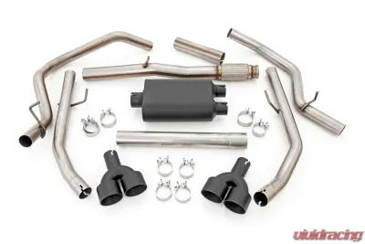 Rough Country Exhaust System Kit Chevy Silverado 1500 | GMC Sierra 1500 2019-2024 - 96011