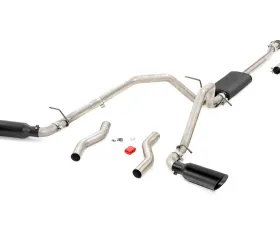 Rough Country Dual Catback Exhaust System w/Black Tips 19-20 Ram 1500; V8 - 5.7L Ram 1500 2019-2020