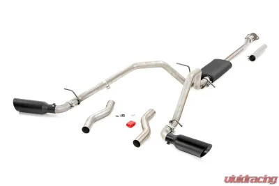 Rough Country Dual Catback Exhaust System w/Black Tips 19-20 Ram 1500; V8 - 5.7L Ram 1500 2019-2020 - 96013