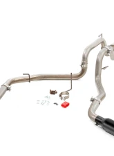 Rough Country Performance Cat-Back Exhaust System for 2021-2025 Ford F-150 2.7L, 3.5L, 5.0L                                     - 96018 - Image 6