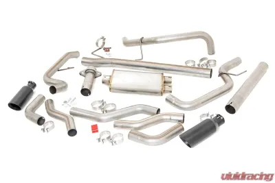 Rough Country Performance Cat-Back Exhaust System for 2021-2025 Ford F-150 2.7L, 3.5L, 5.0L - 96018