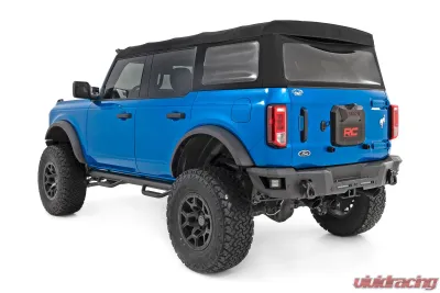 Rough Country Performance Exhaust Dual Outlet for Ford Bronco 4WD 2021-2025, 2.5" Stainless Steel - 96020