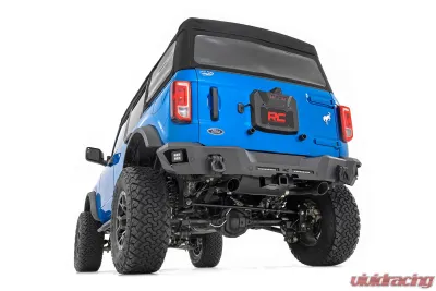 Rough Country Performance Exhaust Dual Outlet for Ford Bronco 4WD 2021-2025, 2.5" Stainless Steel - 96020