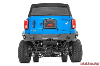 Rough Country Performance Exhaust Dual Outlet for Ford Bronco 4WD 2021-2025, 2.5" Stainless Steel - 96020