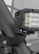 Rough Country LED Light Kit Cage Mount 2" Chrome Pair for CFMOTO UFORCE 1000 (2021-2022)                                     - 96106 - Image 2