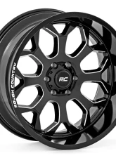 Rough Country 96 Series Wheel One-Piece Gloss Black 20x9 6x5.5 +0mm                                     - 96200012 - Image 6