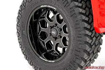 Rough Country 96 Series Wheel One-Piece Gloss Black 20x9 6x5.5 +0mm - 96200012