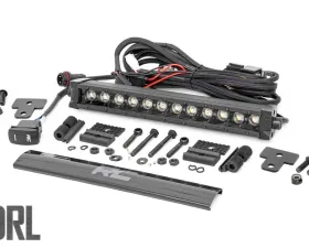 Rough Country LED Light Black Series w/White DRL Can-Am 2016-2022