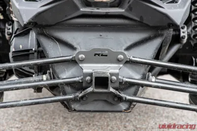 Rough Country 2" Receiver Hitch Plate Can-Am Maverick X3 2017-2021 - 97023