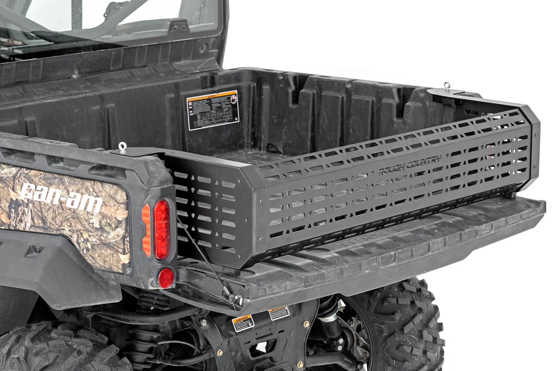 Rough Country Tail Gate Extension Can-Am Defender HD 8 | HD 9 | HD 10 - 97036