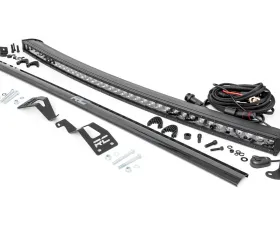 Rough Country LED Light Kit Front Mount 40" Black Single Row Can-Am Commander Max 1000