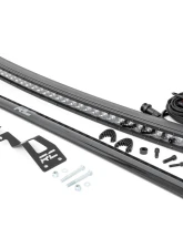 Rough Country LED Light Kit Front Mount 40" Black Single Row Can-Am Commander Max 1000                                     - 97040 - Image 6
