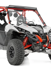 Rough Country LED Light Kit Front Mount 40" Black Single Row Can-Am Commander Max 1000                                     - 97040 - Image 4