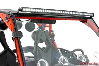 Rough Country LED Light Kit Front Mount 40" Black Single Row Can-Am Commander Max 1000 - 97040