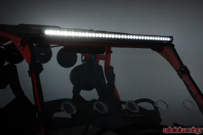 Rough Country LED Light Kit Front Mount 40" Black Single Row Can-Am Commander Max 1000 - 97040