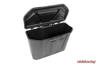 Rough Country Under Seat Storage Box for 2016-2024 Can-Am Defender, 3.7 Gallon Capacity - 97061