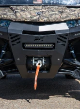 Rough Country Front Bumper with 6 LED Lights for Can-Am Defender 2016-2024                                     - 97068 - Image 2