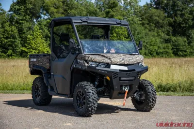 Rough Country Front Bumper with 6 LED Lights for Can-Am Defender 2016-2024 - 97068