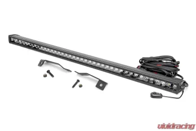 Rough Country LED Light Kit Rear Mount 40" Black Single Row Can-Am Maverick Sport 1000R - 97079